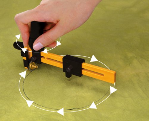 CUTER OLFA DE COMPAS CORTAR CIRCULOS DE 4 A 22CM - Imagen 5